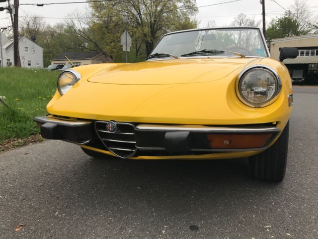 1974 Alfa Romeo Spider Lancia Fiat Ferrari Other 1974 Alfa Romeo Spider