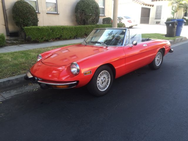 1974 Alfa Romeo Spider