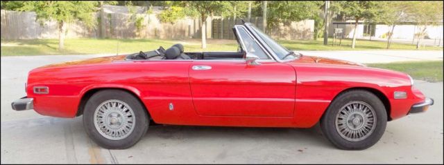 1974 Alfa Romeo Spider Veloce Convertible 2-Door - photo 2