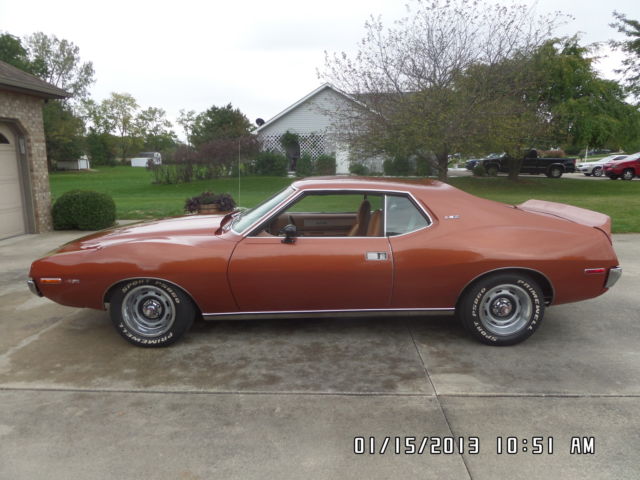 1974 AMC AMX 401 JAVELIN NUMBERS MATCHING WITH BUILDSHEET 1974 AMC Javelin
