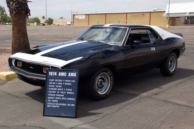 1974 AMC AMX P-CODE WITH M CODE 4 SPEED 1974 AMC AMX