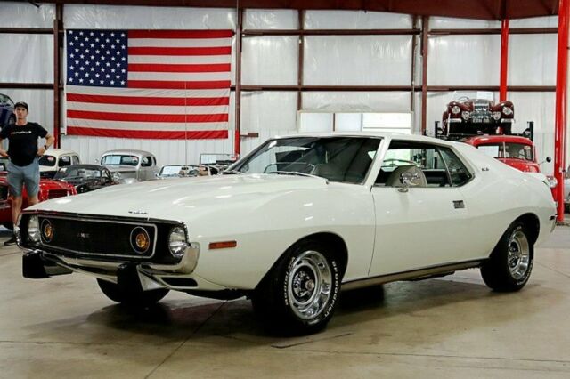1974 AMC Javelin AMX 78102 Miles Off White Coupe 304ci V8 3-Speed Manual 1974 AMC Javelin AMX