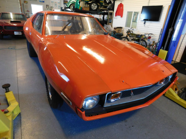 1974 AMC JAVELIN - BIG BAD ORANGE - DRAG CAR - ROLLER 1974 AMC Javelin