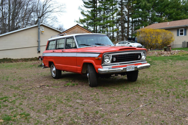 1974 AMC Jeep Wagoneer 360 CI Quadratrac, Dana 44 Front and Rear 3.07 gears 1974 AMC Wagoneer