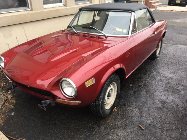 1974 Barn find Fiat 124 Spider 1974 Fiat Other 124 Spider