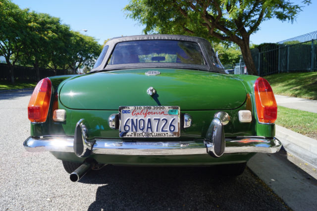 1974 MG MGB CHROME BUMPER RESTORED CAR! - photo 10