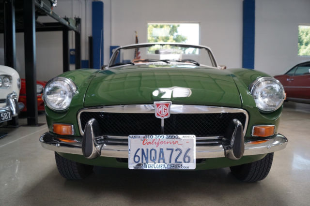 1974 MG MGB CHROME BUMPER RESTORED CAR! - photo 8