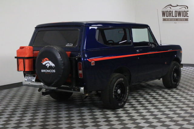 1974 International Harvester Scout FULLY RESTORED. 4X4 PS PB AC V8 ONE OWNER - photo 12