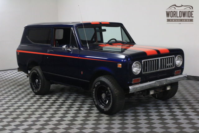 1974 International Harvester Scout FULLY RESTORED. 4X4 PS PB AC V8 ONE OWNER - photo 4