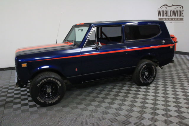 1974 International Harvester Scout FULLY RESTORED. 4X4 PS PB AC V8 ONE OWNER - photo 5