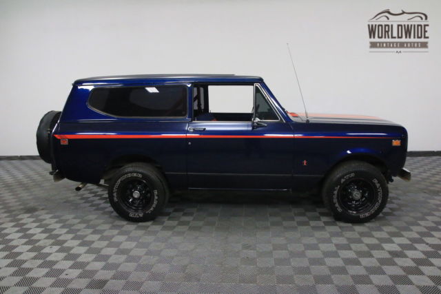 1974 International Harvester Scout FULLY RESTORED. 4X4 PS PB AC V8 ONE OWNER - photo 8