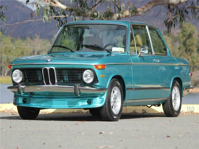 1974 BMW 2002 500 Miles Green Turkish Metallic Full Restoration Mint Condition 1974 BMW 2002 --