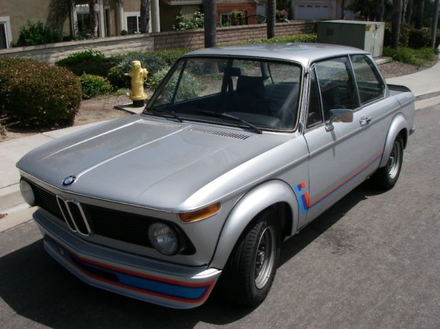 1974 BMW 2002 TURBO 'Polaris Silver' 1974 BMW 2002 TURBO