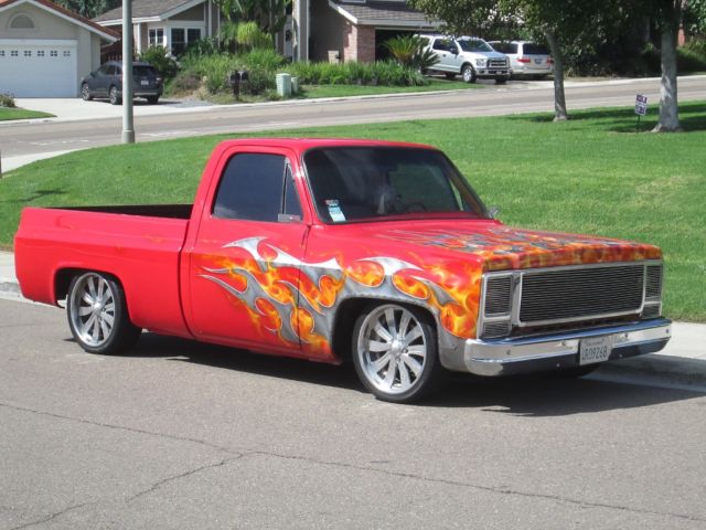 1974 C10 CHEVY SHOW TRUCK STREET ROD HOTROD 1974 Chevrolet C-10