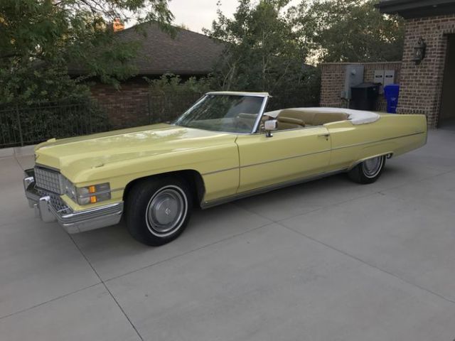 1974 Cadillac DeVille Custom convertible - photo 3