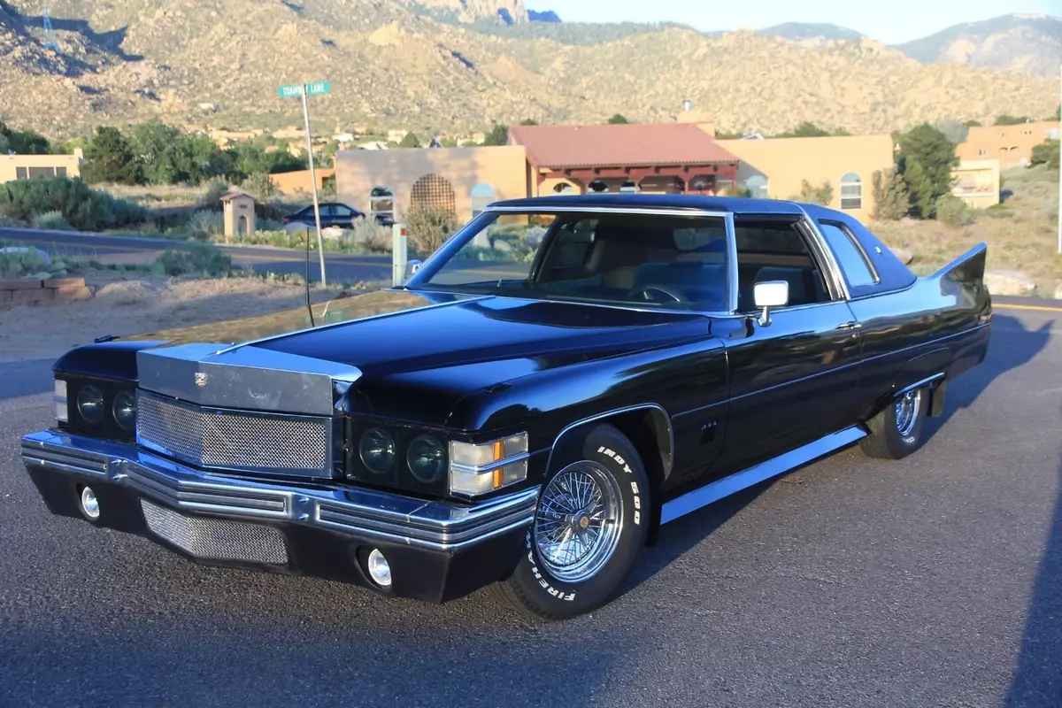 1974 CADILLAC COUPE DEVILLE 1/2 Convertible 1974 Cadillac DeVille Custom