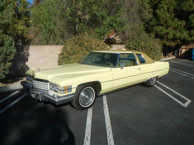 1974 Cadillac DeVille 92k Excellent example Original california car 1974 Cadillac DeVille