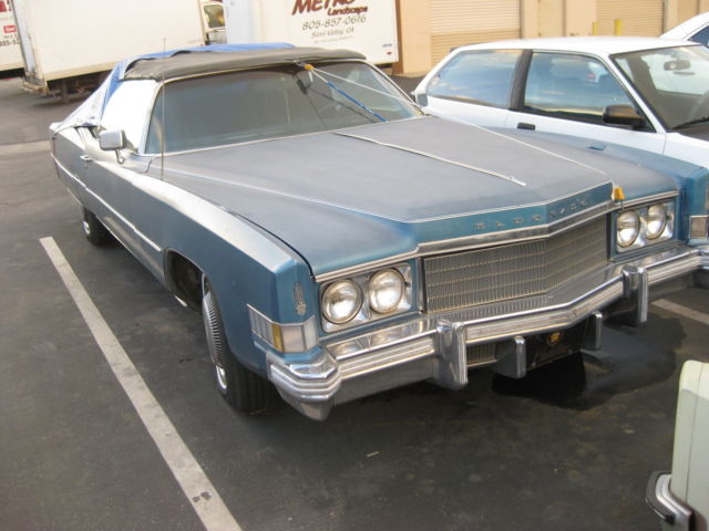 1974 Cadillac Eldorado Base Convertible 2-Door