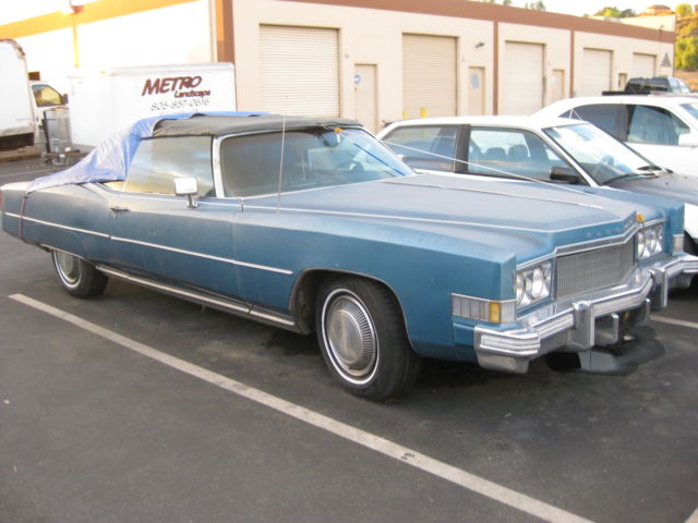 1974 Cadillac Eldorado Base Convertible 2-Door - photo 4