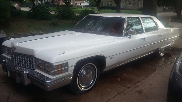 1974 Cadillac Fleetwood Brougham Barn Find NO RESERVE 1974 Cadillac Fleetwood See Photos
