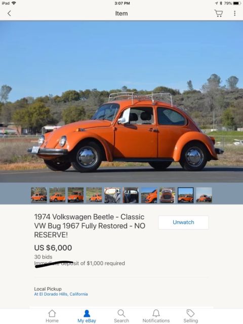 1974 Volkswagen Beetle - Classic Standard beetle - photo 12