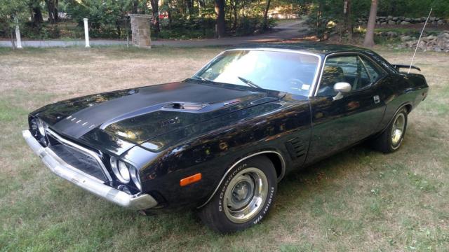 1974 Challenger, 360 AUTOMATIC, BEAUTIFUL BLACK ON BLACK, RUNS PERFECT 1974 Dodge Challenger