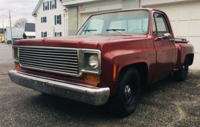 1974 CHEVROLET C10 STEP SIDE CUSTOM DELUXE !!! 1974 Chevrolet C-10 CUSTOM DELUXE