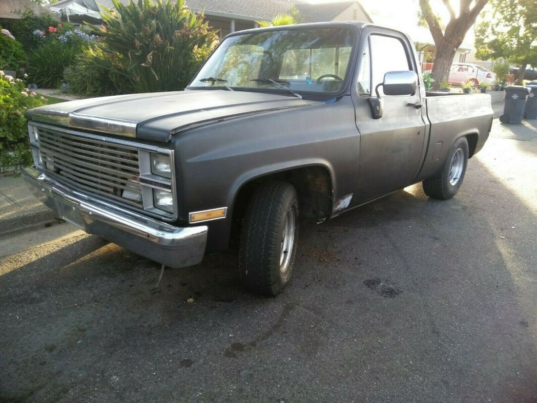 1974 Chevrolet C10/K10 Pickup Black RWD Automatic 1974 Chevrolet C10/K10