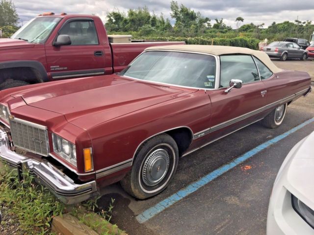 1974 Chevrolet Caprice Classic Convertible 454 factory big block - photo 2