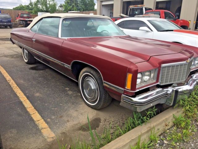 1974 Chevrolet Caprice Classic Convertible 454 factory big block - photo 3
