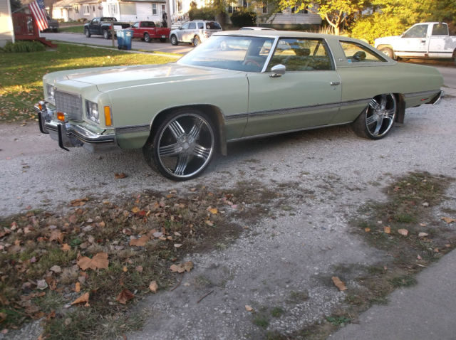1974 Chevrolet Caprice Classic Coupe 2-Door 6.6L Classic Lowrider Donk Slab 1974 Chevrolet Caprice Classic Coupe 2-Door