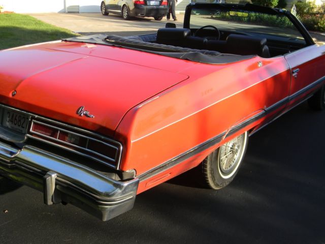 1974 Chevrolet Caprice Classic Convertible 454 V-8 - photo 12