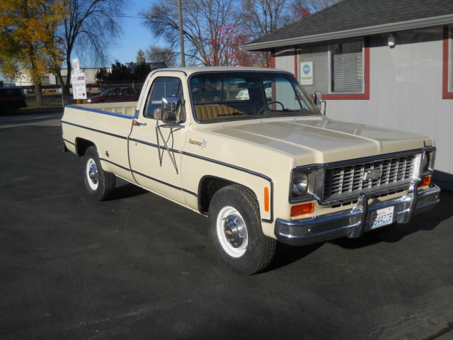 1974 Chevrolet Cheyenne Super 3/4 Ton 2wd Long Box Pickup 1974 Chevrolet C/K Pickup 2500 Cheyenne Super