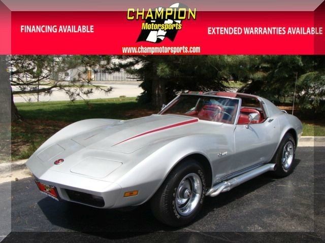 1974 Chevrolet Corvette 14191 Miles Silver Coupe 350CU A 1974 Chevrolet Corvette --
