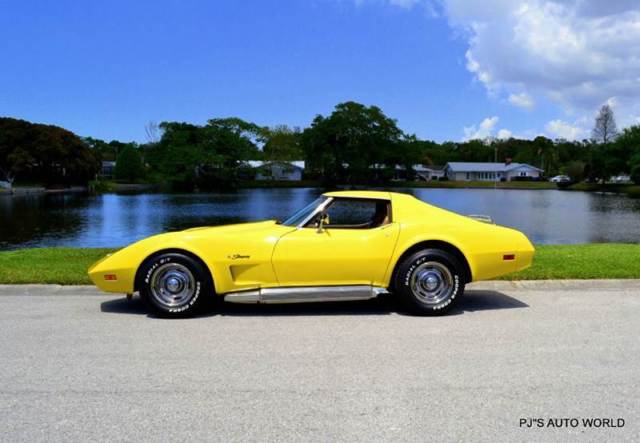 1974 Chevrolet Corvette 44,254 Miles Yellow Coupe 350 Automatic 1974 Chevrolet Corvette --