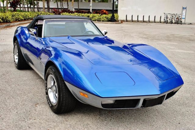 1974 Chevrolet Corvette Convertible 4-Speed 350V8 - photo 13
