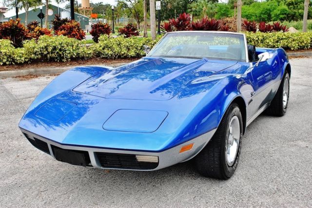 1974 Chevrolet Corvette Convertible 4-Speed 350V8 - photo 2