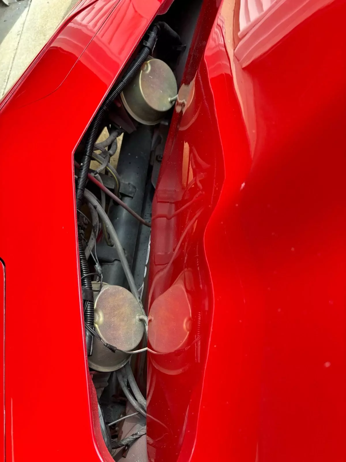 1974 Chevrolet Corvette Red with white top - photo 11