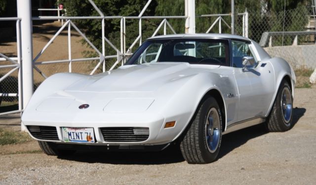 1974 Chevrolet Corvette Coupe Less than 48,000 miles NO RESERVE 1974 Chevrolet Corvette Base Coupe 2-Door