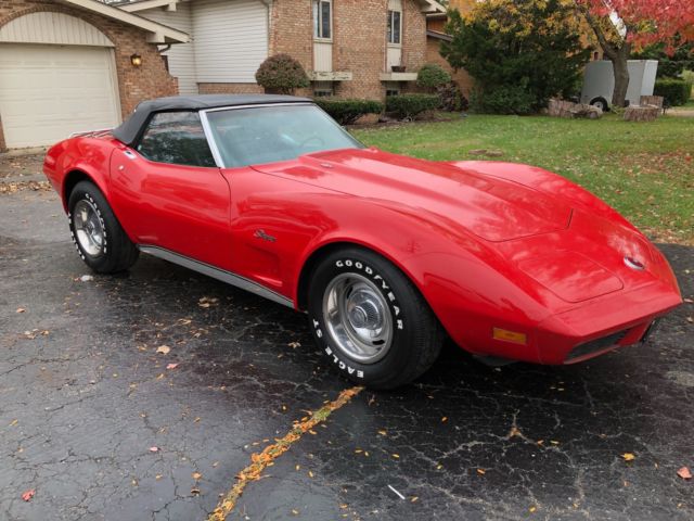 1974 Chevrolet Corvette Stingray Convertible Big block 454 1974 Chevrolet Corvette Convertible 454 Big Block 26K Org Miles