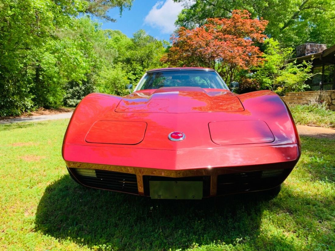 1974 Chevrolet Corvette Stingray T-Tops Medium Red Metallic 1974 Chevrolet Corvette Stingray