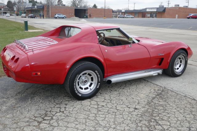 1974 Chevrolet Corvette CORVETTE-STINGRAY-4 SPEED-T-TOPS-RED-SPLIT BUMPER - photo 10