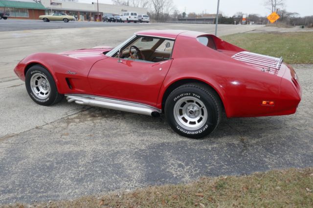 1974 Chevrolet Corvette CORVETTE-STINGRAY-4 SPEED-T-TOPS-RED-SPLIT BUMPER - photo 6