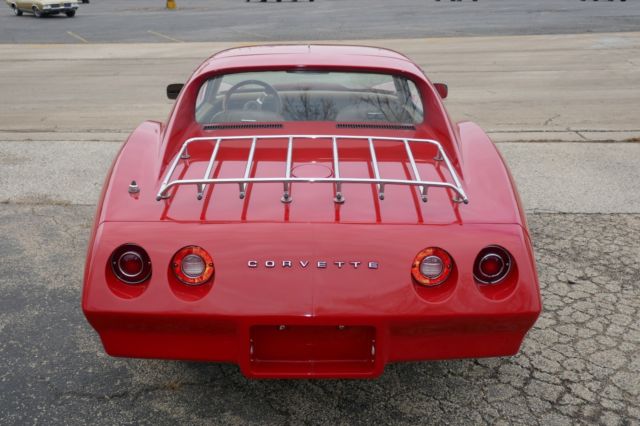 1974 Chevrolet Corvette CORVETTE-STINGRAY-4 SPEED-T-TOPS-RED-SPLIT BUMPER - photo 8