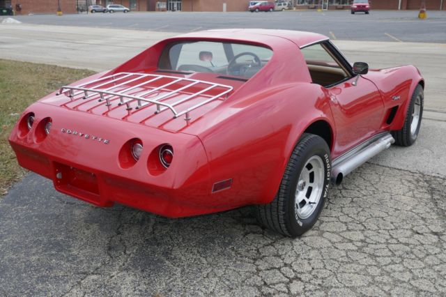 1974 Chevrolet Corvette CORVETTE-STINGRAY-4 SPEED-T-TOPS-RED-SPLIT BUMPER - photo 9