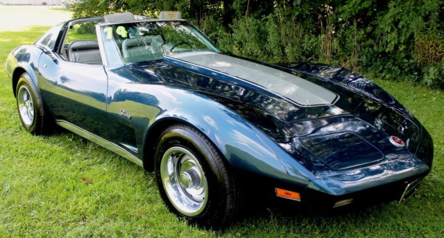 1974 CHEVROLET CORVETTE T-TOP 4 SPEED WITH ONLY 12,191 ORIGINAL DOCUMENTED MILES 1974 Chevrolet Corvette T-Top
