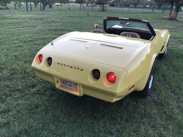 1974 Chevrolet Corvette Two top 4 speed AC 350 1 of only 5,474 convertible - photo 12
