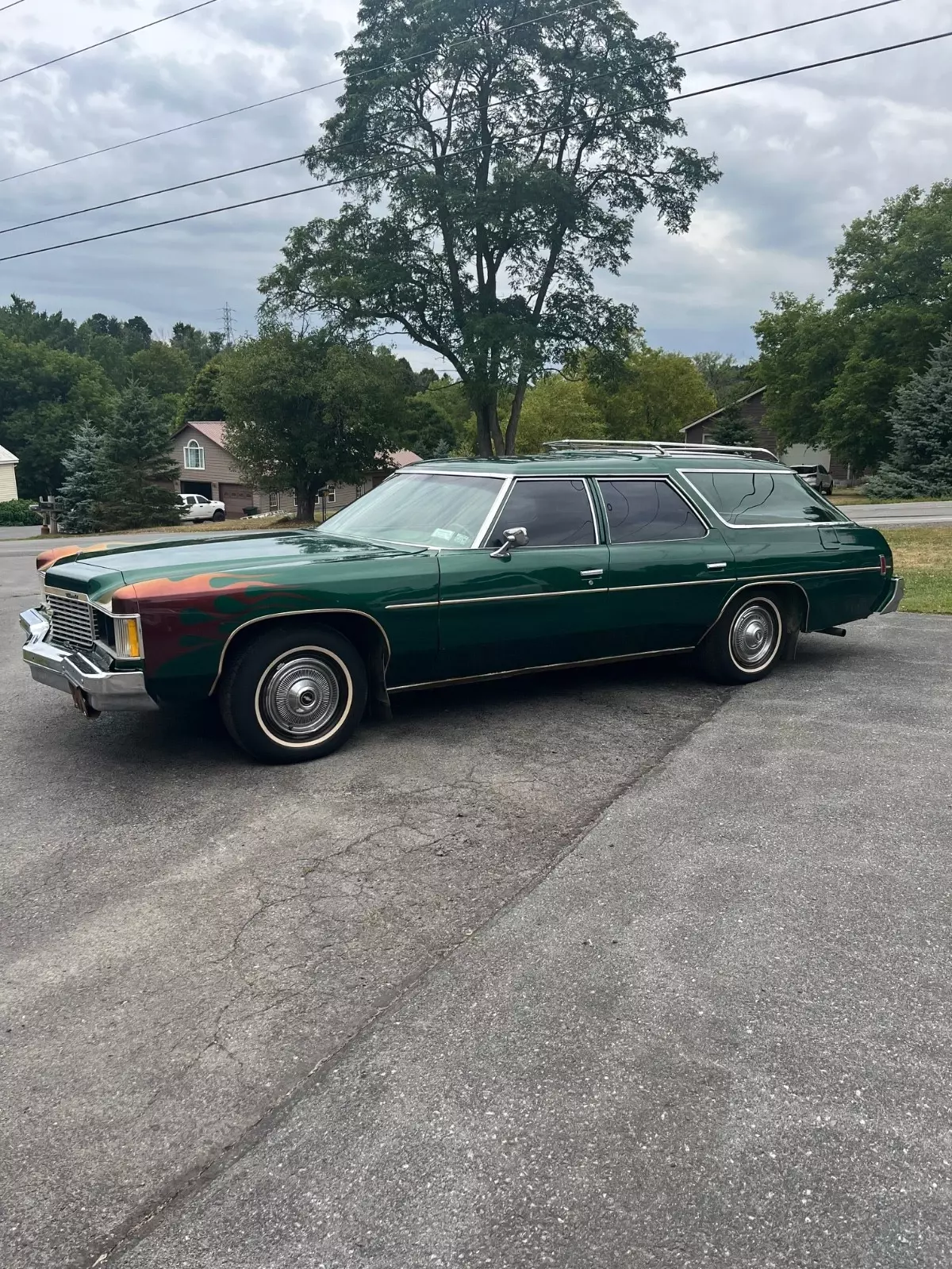 1974 Chevrolet Impala wagon 1974 Chevrolet Impala Roundback clamshell wagon
