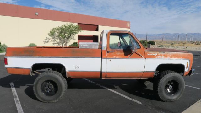 1974 Chevrolet Other Pickups K-10 Cheyanne Super 10! 4X4 Clean CA TRUCK! RARE! - photo 6