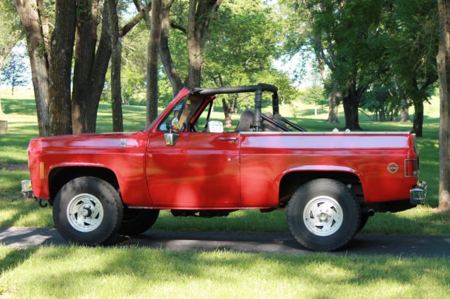 1974 Chevrolet K5 Blazer Cheyenne Soft Top Convertible 1974 Chevrolet Blazer K5 Cheyenne